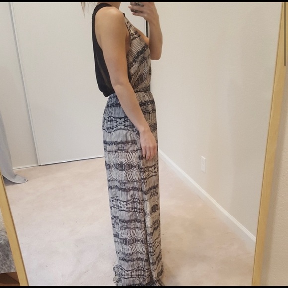 StyleMint double slit sheer maxi dress - Picture 3 of 10